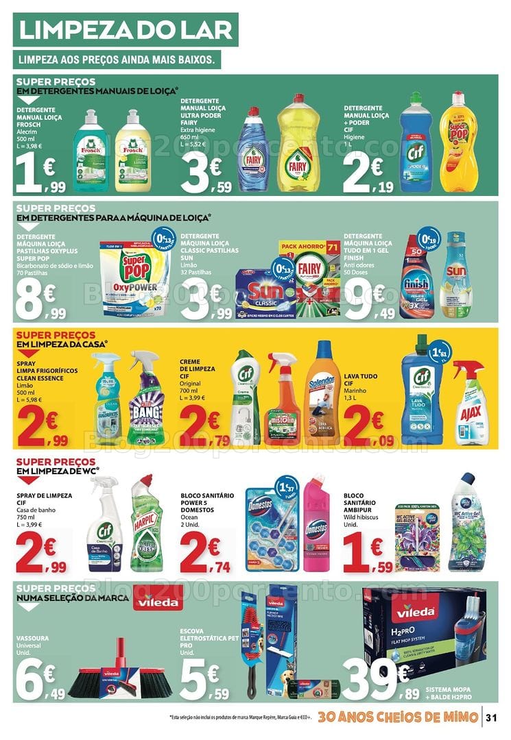 Antevisão Folheto E-LECLERC Promoções de 30 julho a 5 agosto